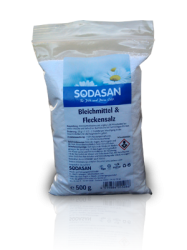 Органическое Кислородное средство-запаска для отбеливания и удаления стойких загрязнений SODASAN